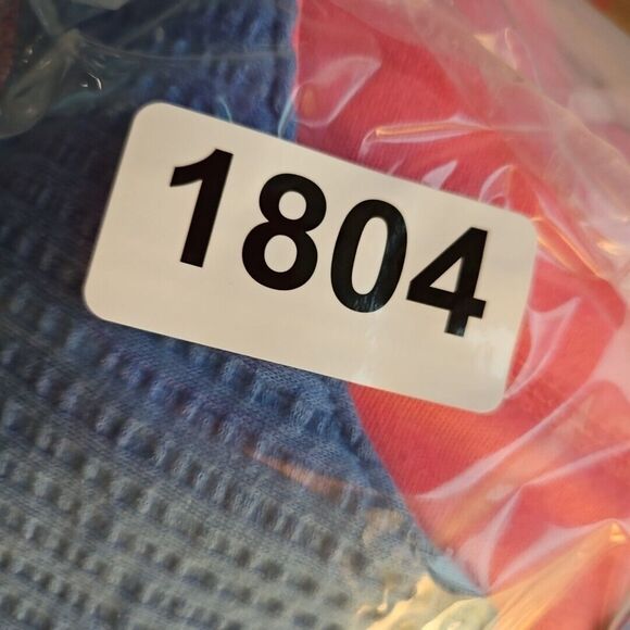 Intimate Essentials Women's Med Blue 1/2 Zip Short Sleeve Long Robe Side Slits - Picture 10 of 11